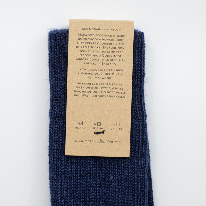 Royal Navy Heavy Knit Mohair Socks