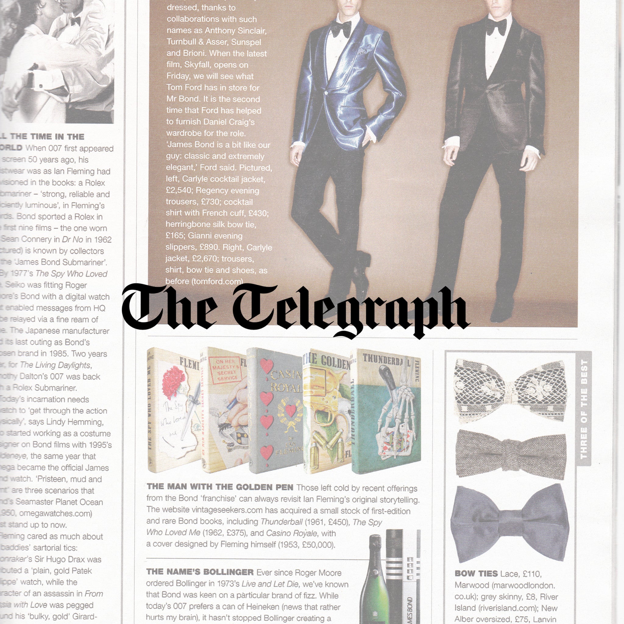 PRESS: 2012 OCT THE TELEGRAPH