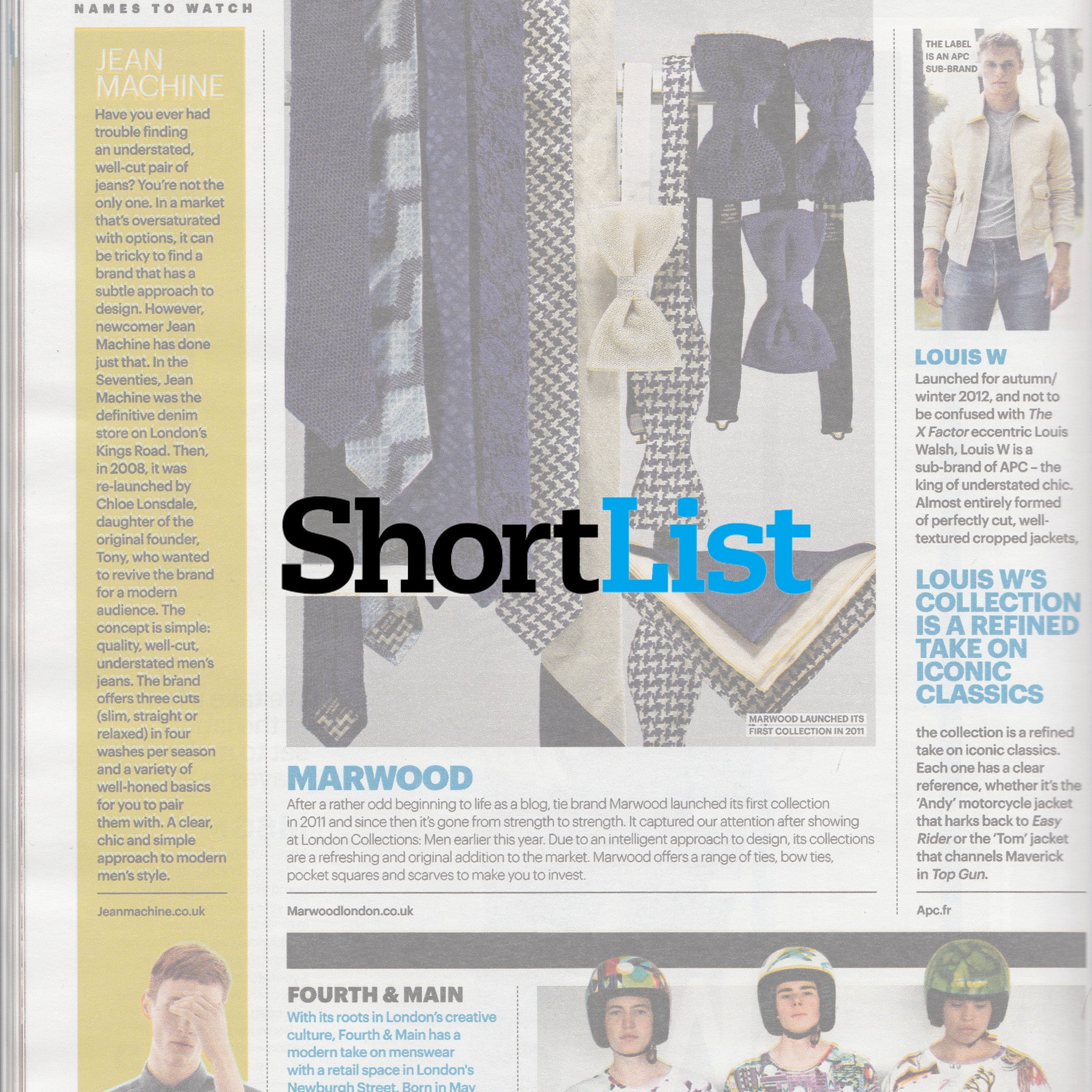 PRESS: 2013 JUN SHORTLIST