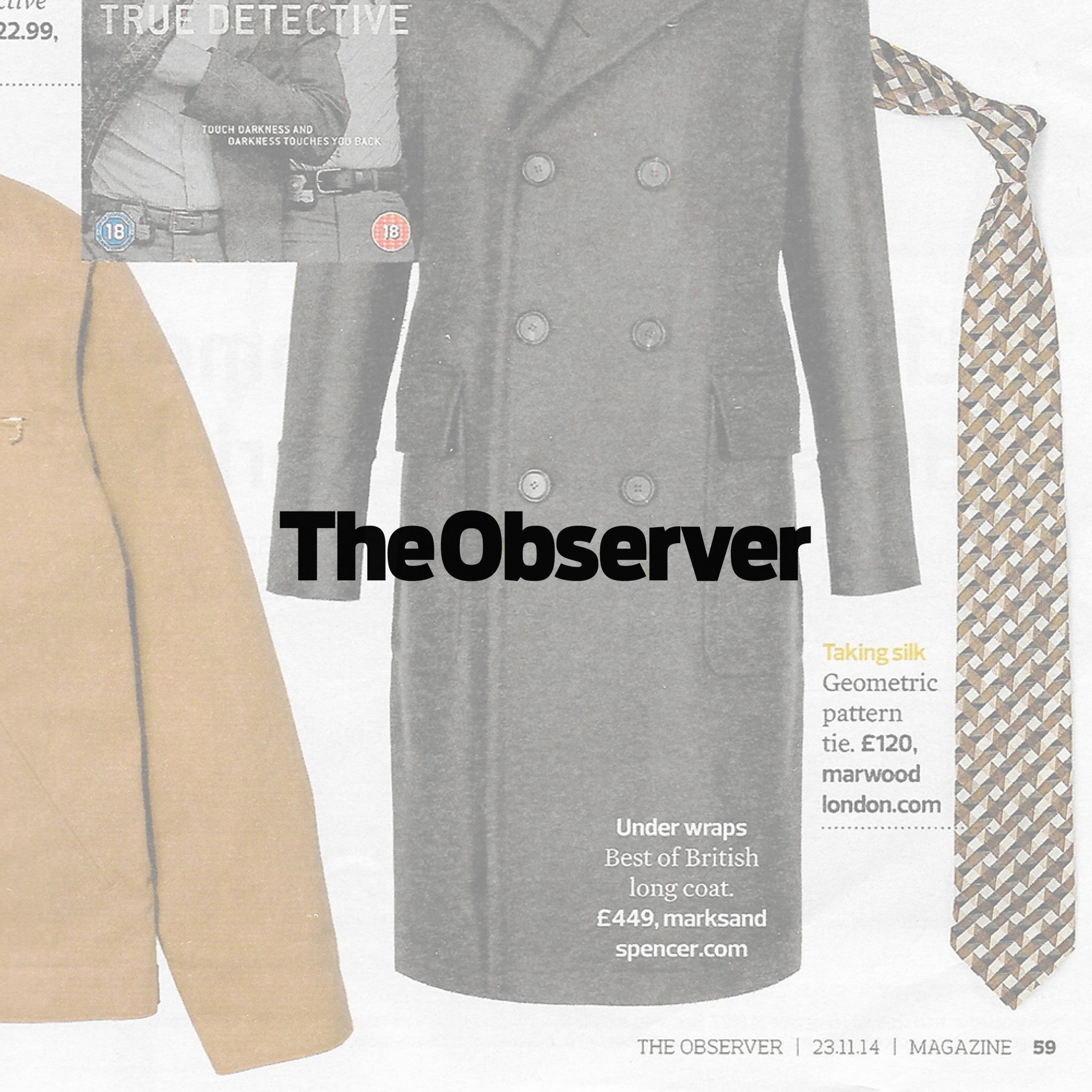 PRESS: 2014 DEC THE OBSERVER