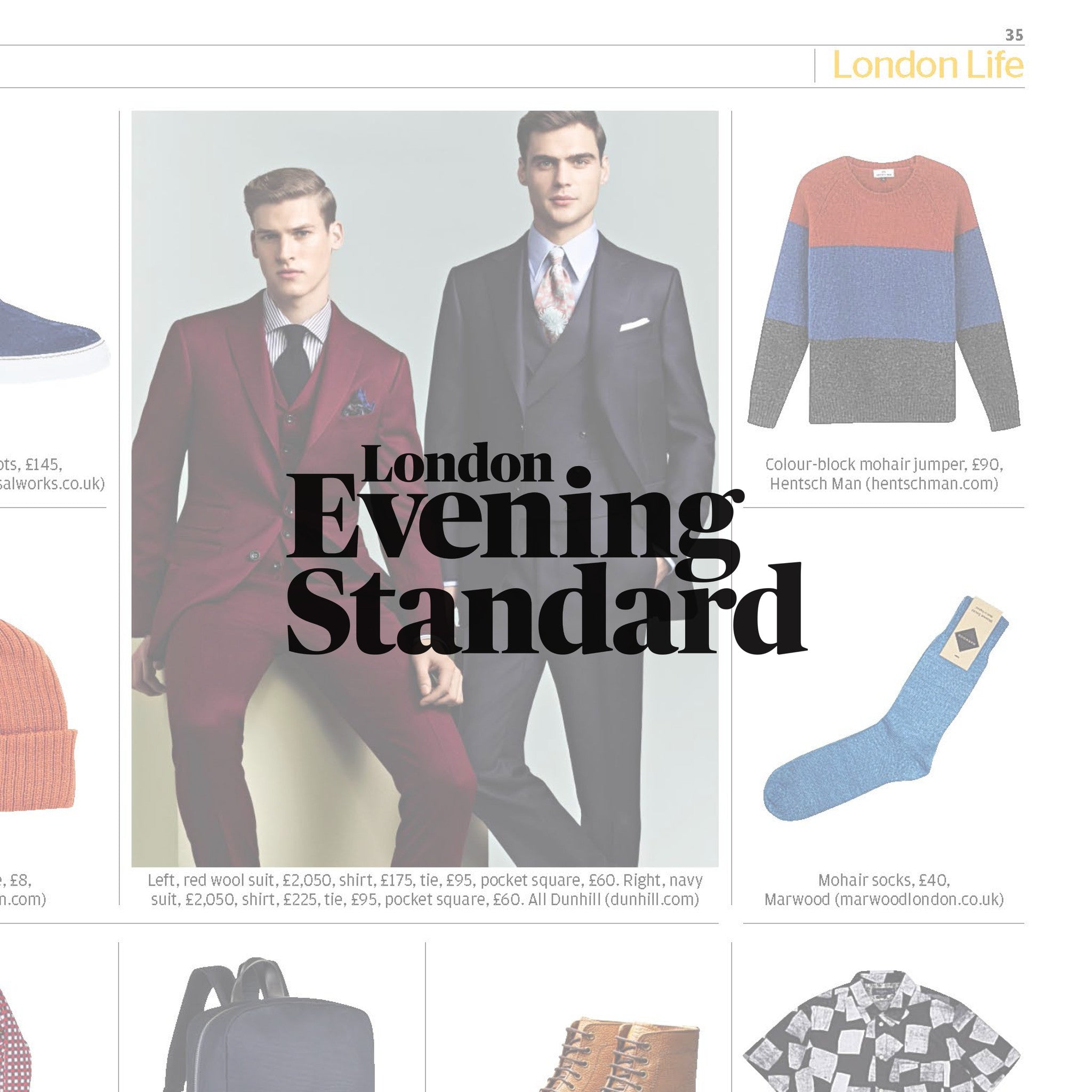 PRESS: 2015 JAN EVENING STANDARD