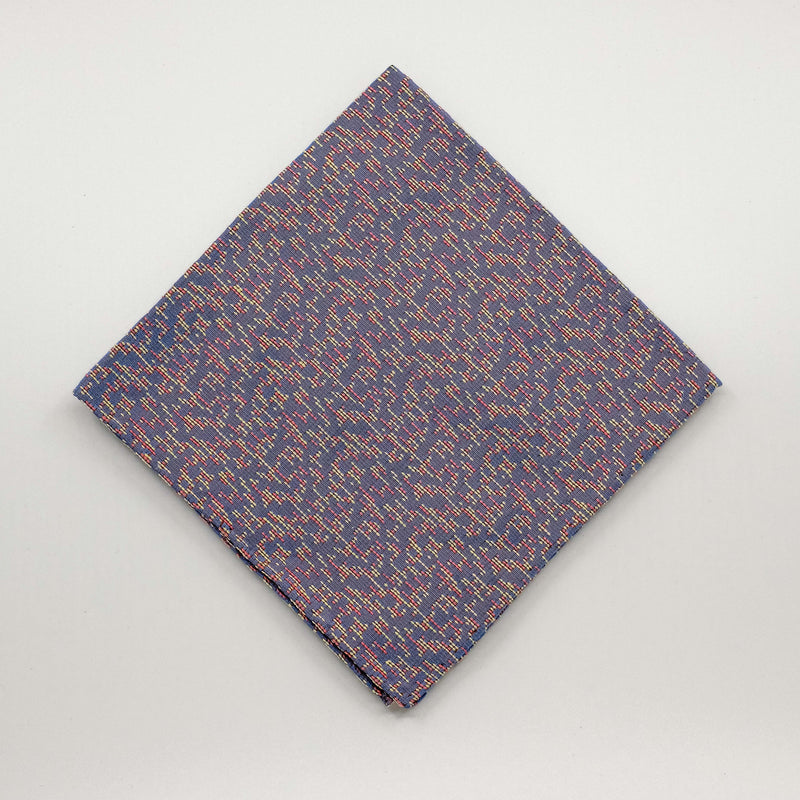 Lilac Dash Silk Jacquard Pocket Square