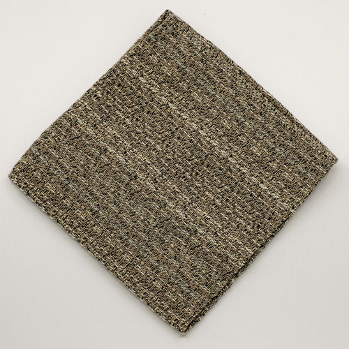 Mushroom Grey Cotton Pocket Square