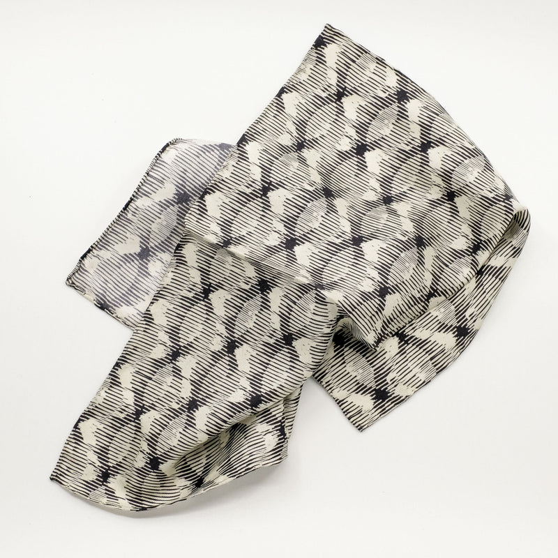 Printed Silk Rhythm Pocket Square