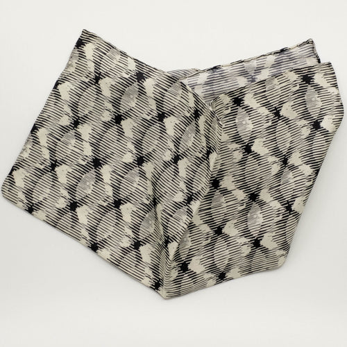 Printed Silk Rhythm Pocket Square