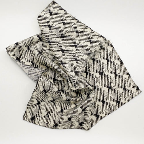 Printed Silk Rhythm Pocket Square
