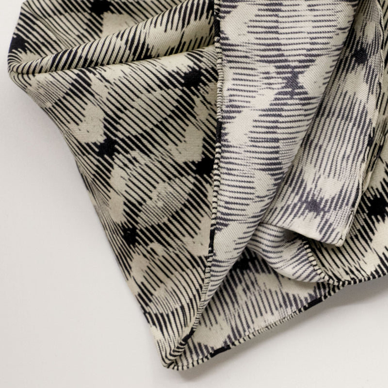 Printed Silk Rhythm Pocket Square