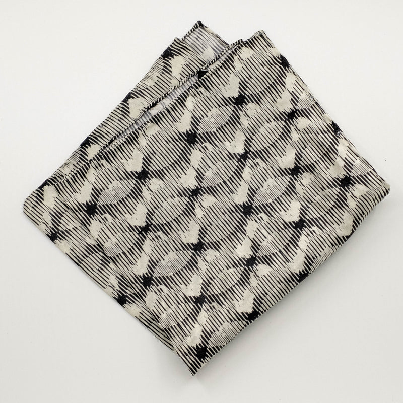 Printed Silk Rhythm Pocket Square
