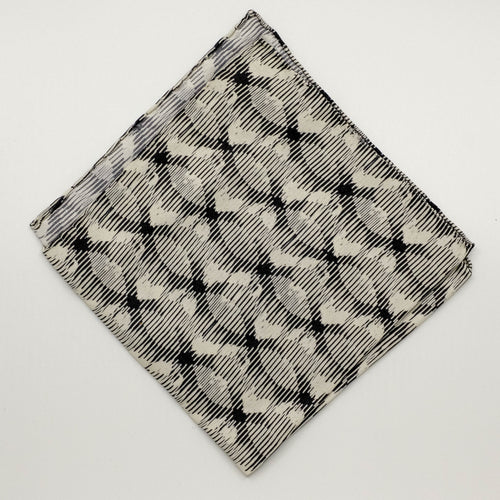 Printed Silk Rhythm Pocket Square