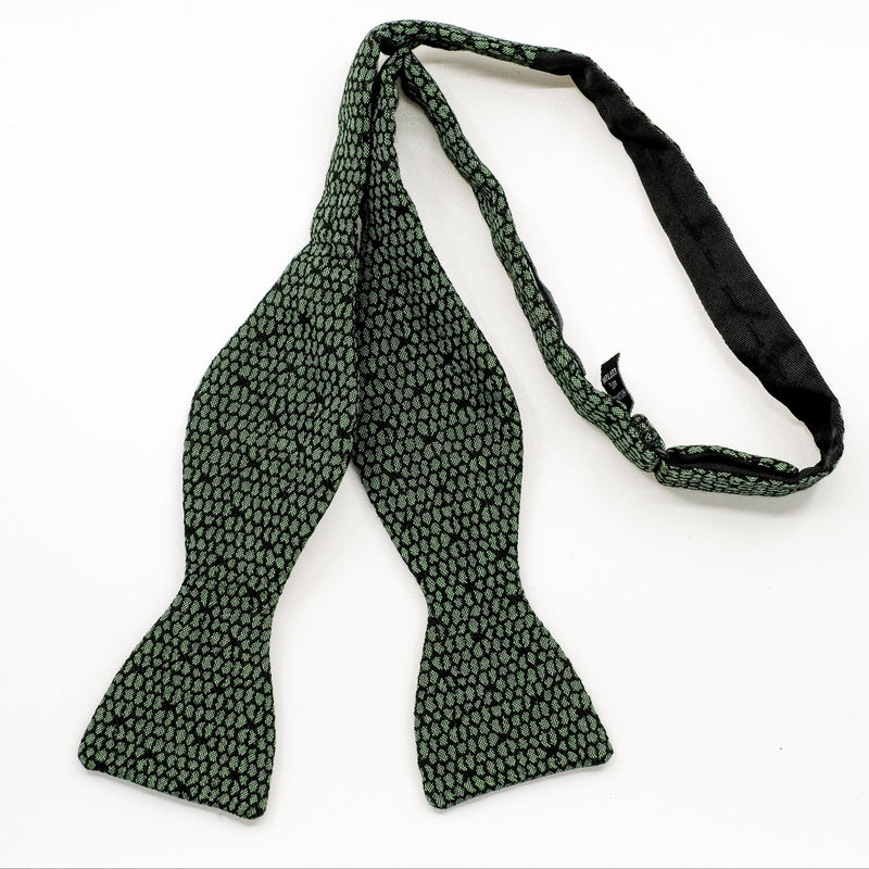 Emerald Green Silk Self-Tie Bow Tie