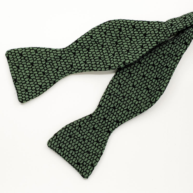 Emerald Green Silk Self-Tie Bow Tie