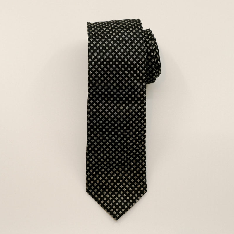Mono Silk Neat Tie