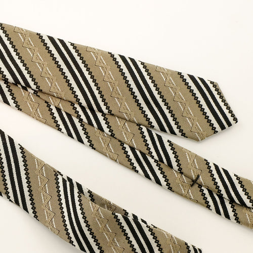 Very Skinny Silk Rep Stripe Tie