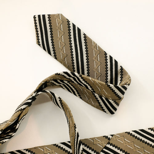 Very Skinny Silk Rep Stripe Tie