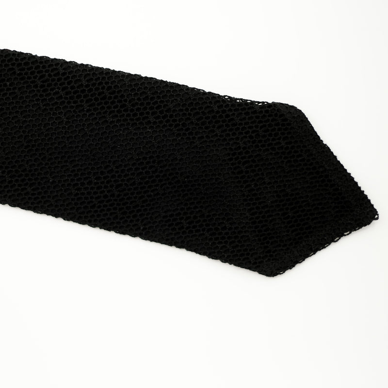 X Wide "Kipper" Mesh Lace Tie
