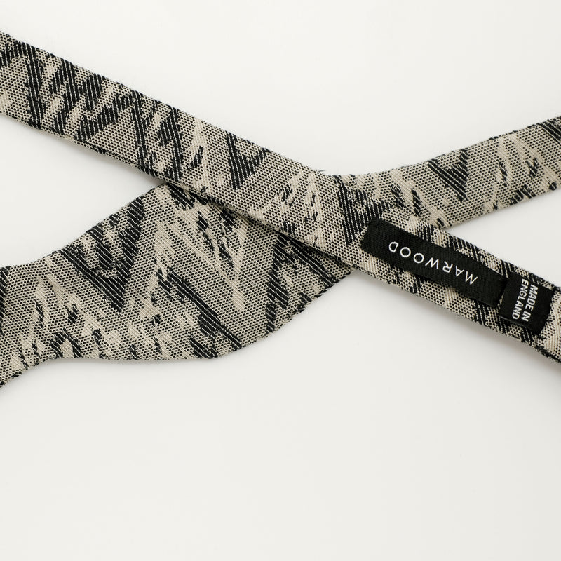 'Ikat' Design Weave Bow Tie