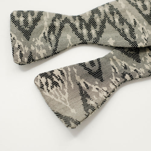 'Ikat' Design Weave Bow Tie