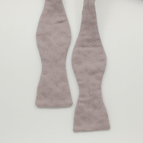 Soft Lilac Woven Bow Tie
