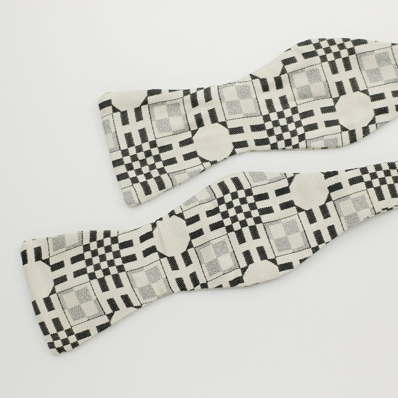 white bow tie