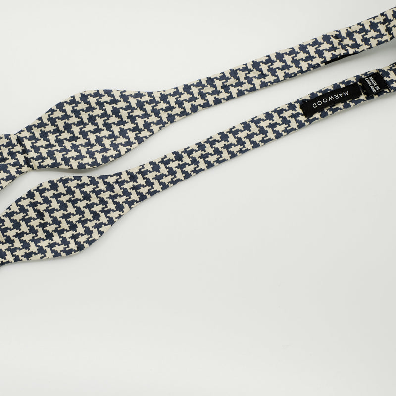 silk bow tie