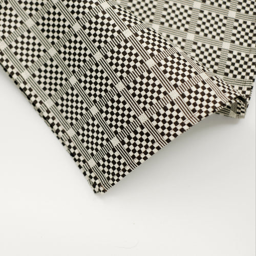 Mini Geo Jacquard Pocket Square