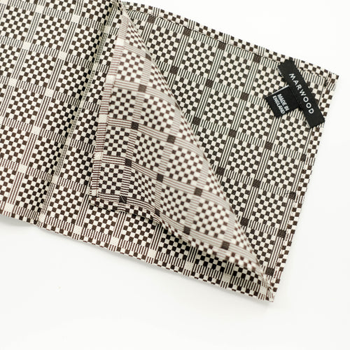 Mini Geo Jacquard Pocket Square