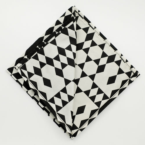 giant geo pocket square