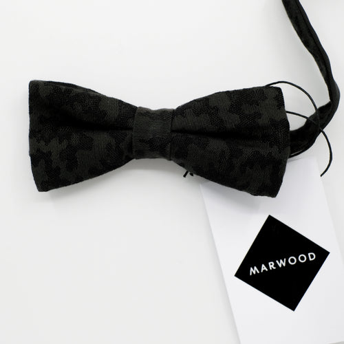 Ready-Tied Black Bow Tie
