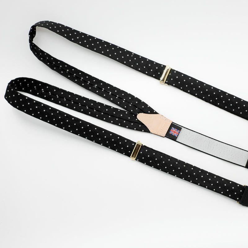Marwood Cross-Spot Braces / Suspenders Clips