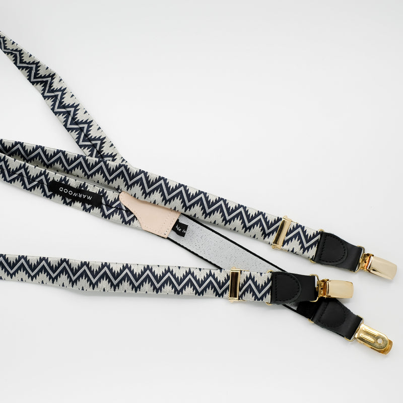 Marwood Zigzag Braces / Suspenders Clips