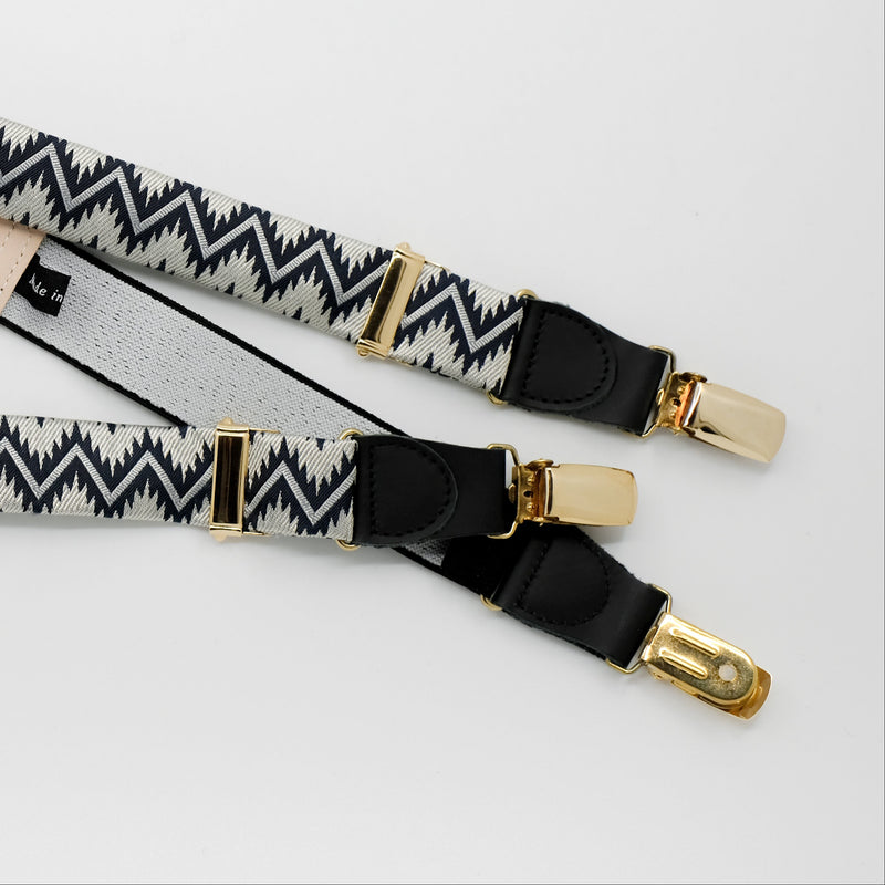 Marwood Zigzag Braces / Suspenders Clips