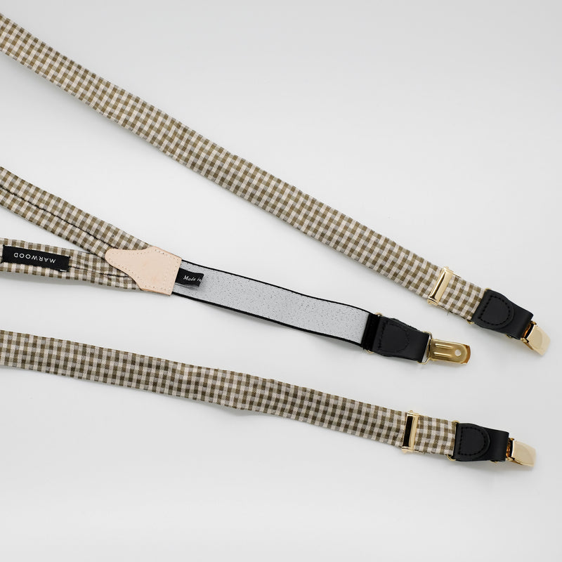 Marwood Olive Staircase Braces / Suspenders Clips