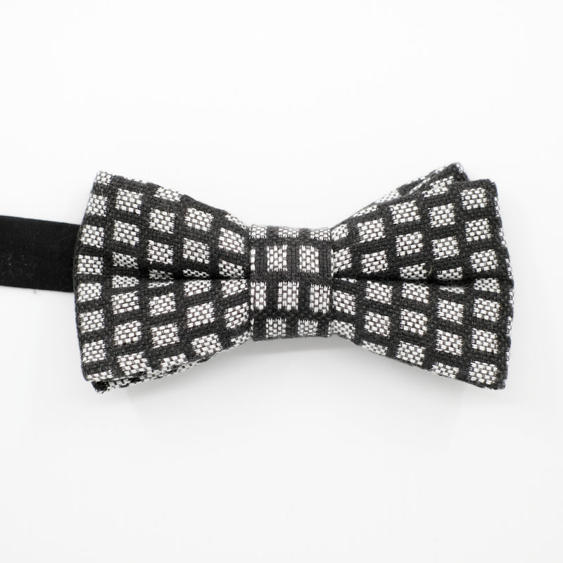 Ready-Tied Mono Jacquard Bow Tie