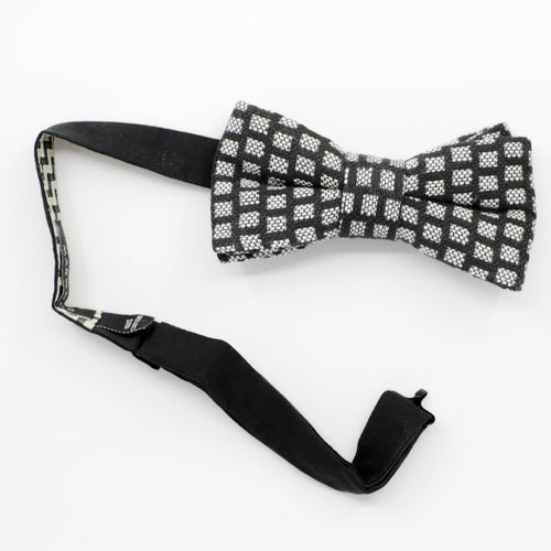Ready-Tied Mono Jacquard Bow Tie