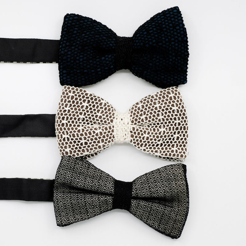 Lace Bow Tie Trio