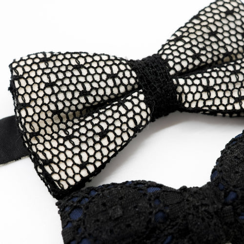 Lace Bow Tie Trio