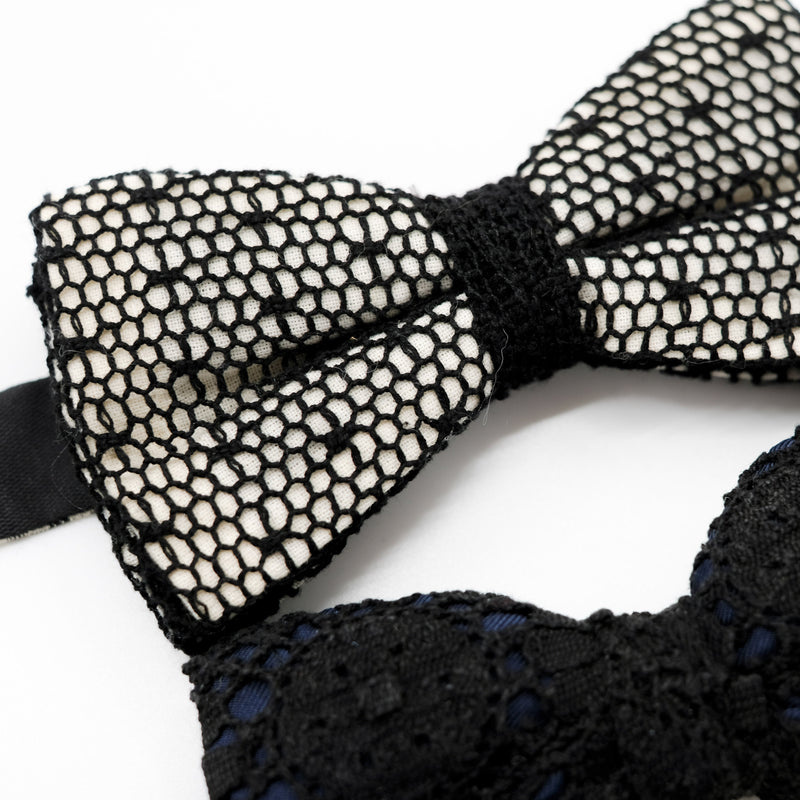 Lace Bow Tie Trio