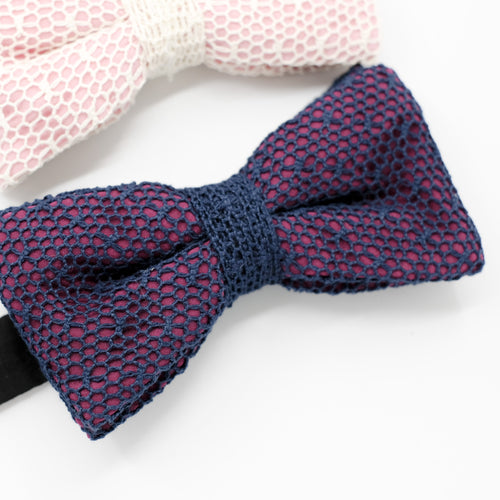 Lace Bow Tie Trio