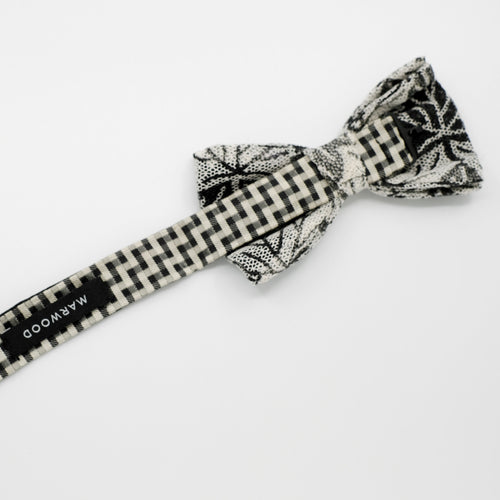 All Fall In | Printed Fragile Lace Pre-Tied Bow Tie