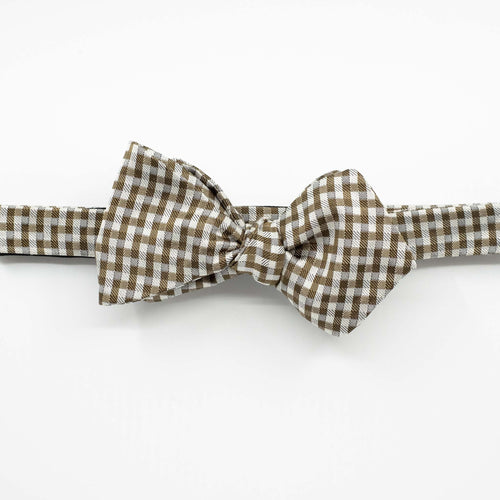 Pointed Staircase Self-Tie Bow Tie