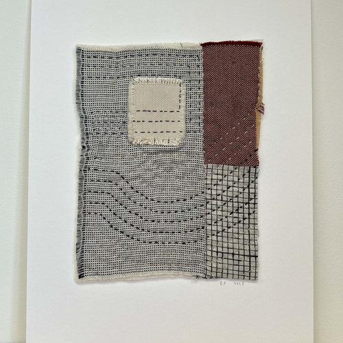 Textile artwork II by B.French (25cm x 19cm)