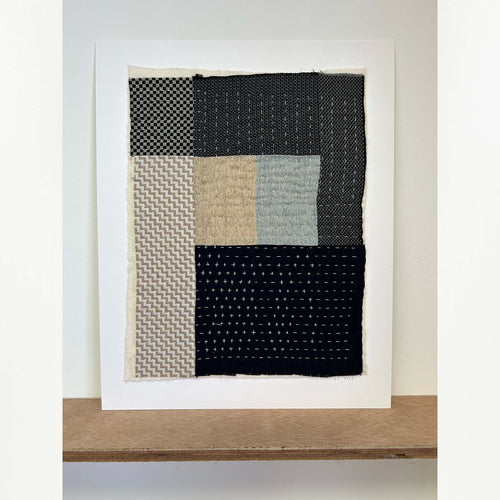 Textile artwork IV by B.French (42cm x 33cm)