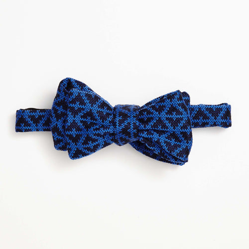 Cobalt Blue Self-tie Bow Tie