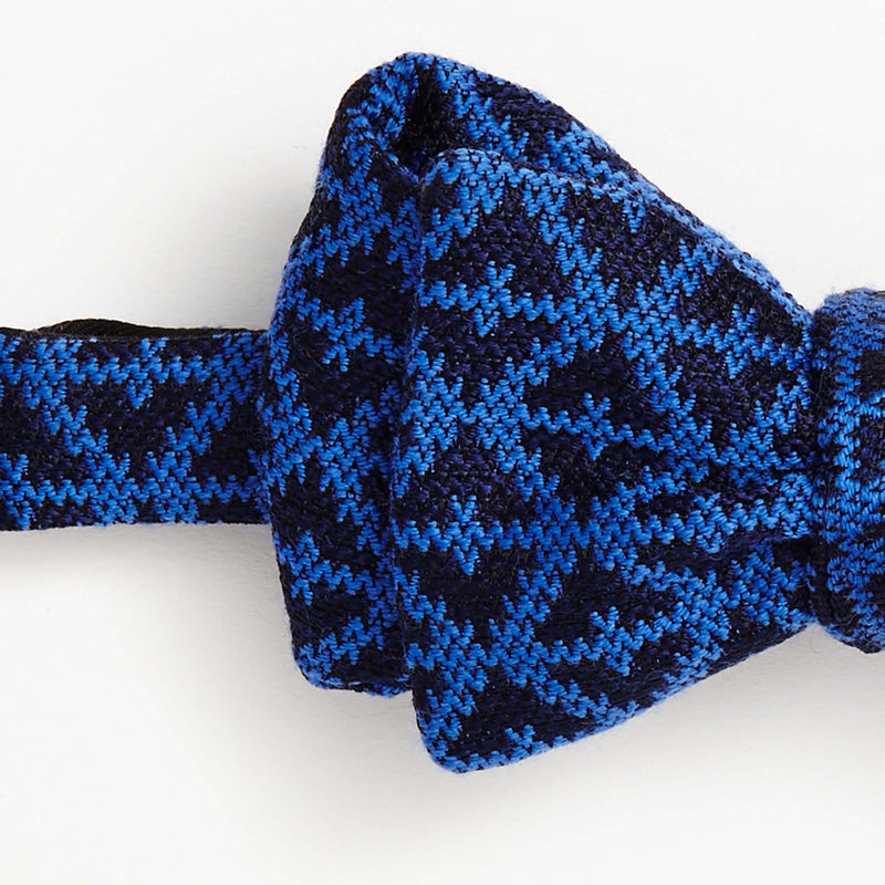 Cobalt Blue Self-tie Bow Tie