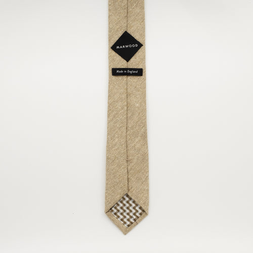 Sand Slub Silk Woven Tie
