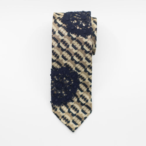 Medallion Appliqué Tie