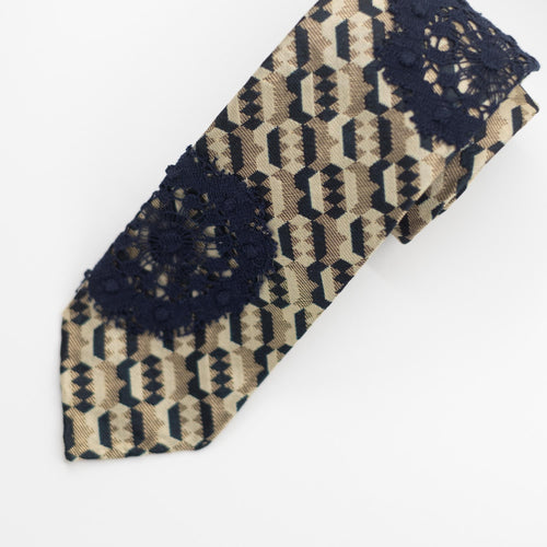 Medallion Appliqué Tie