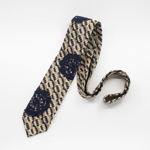 Medallion Appliqué Tie