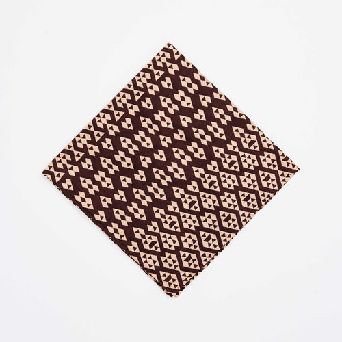 Harlequin  Silk Jacquard Pocket Square