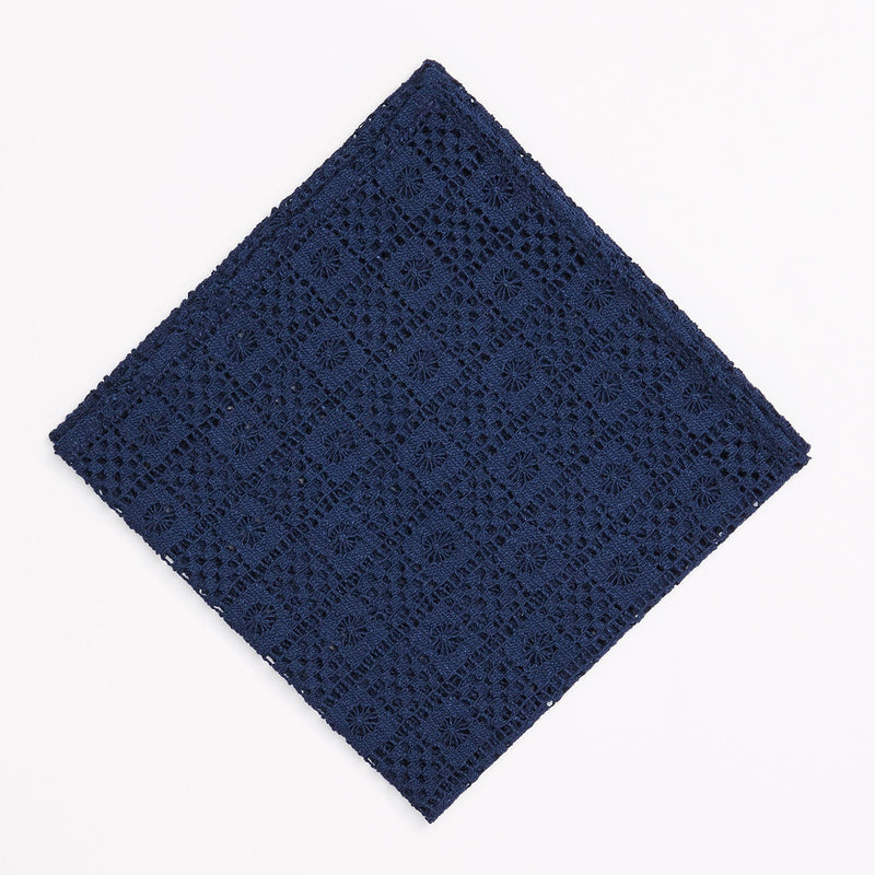 Square Knot Lace Pocket Square